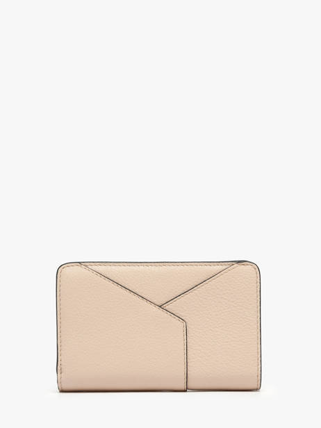 Portefeuille Leder Lancel Beige enveloppe A13710 ander zicht 2